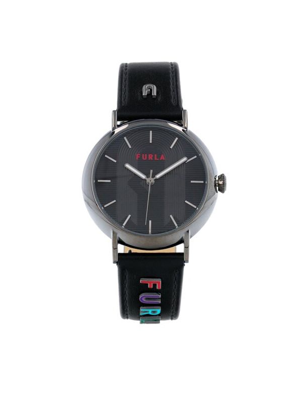 Furla Furla Часовник Easy Shape WW0002-5BX1317-LO100-1-019-20-CN-W Черен