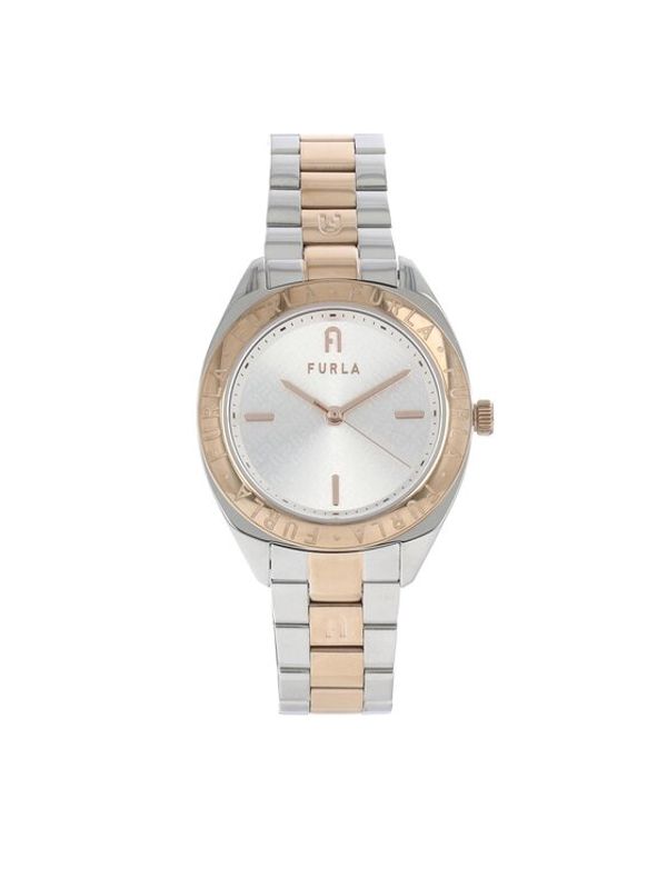 Furla Furla Часовник Logos WW00041-MT0000-AR000-9-009-20-CN-W Сребрист