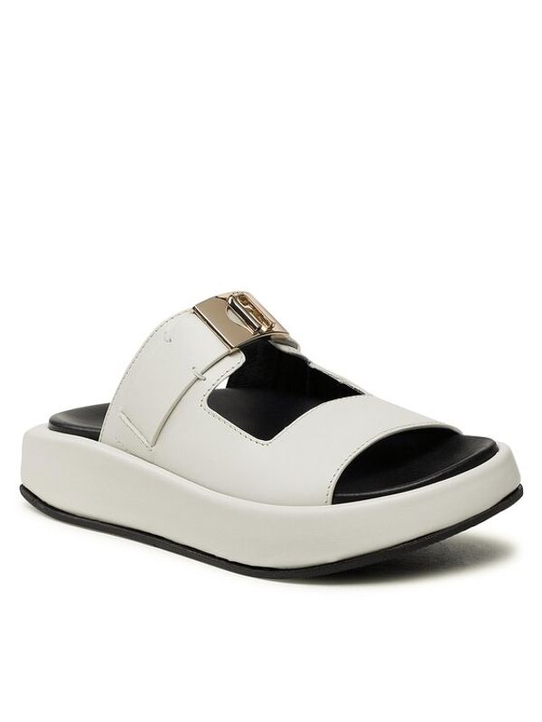 Furla Furla Чехли Zoe YG44FZE-Y62000-1704S-1-007-20-AL Бял