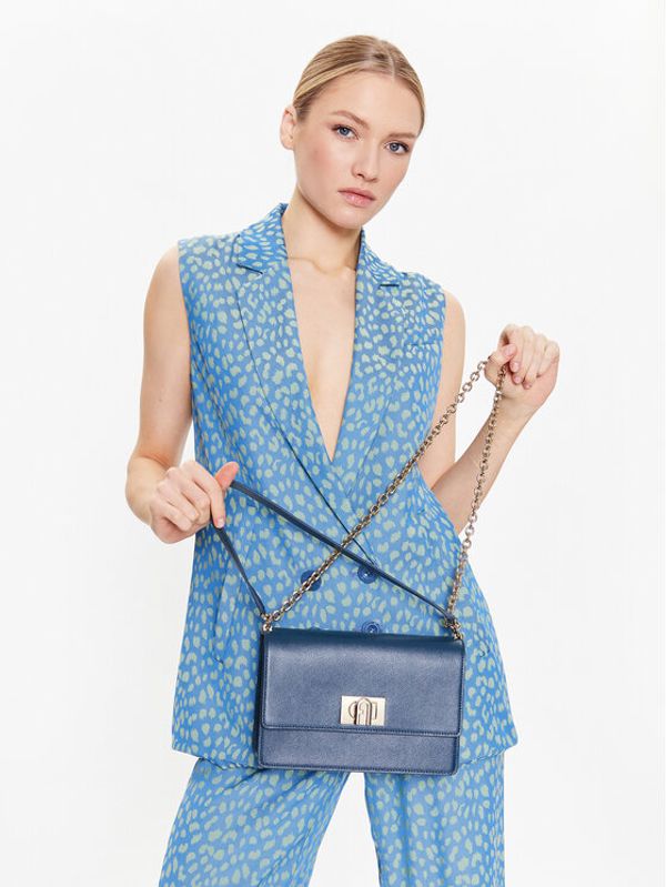 Furla Furla Дамска чанта 1927 BAFIACO-ARE000-1785S-1-007-20-BG-B Тъмносин