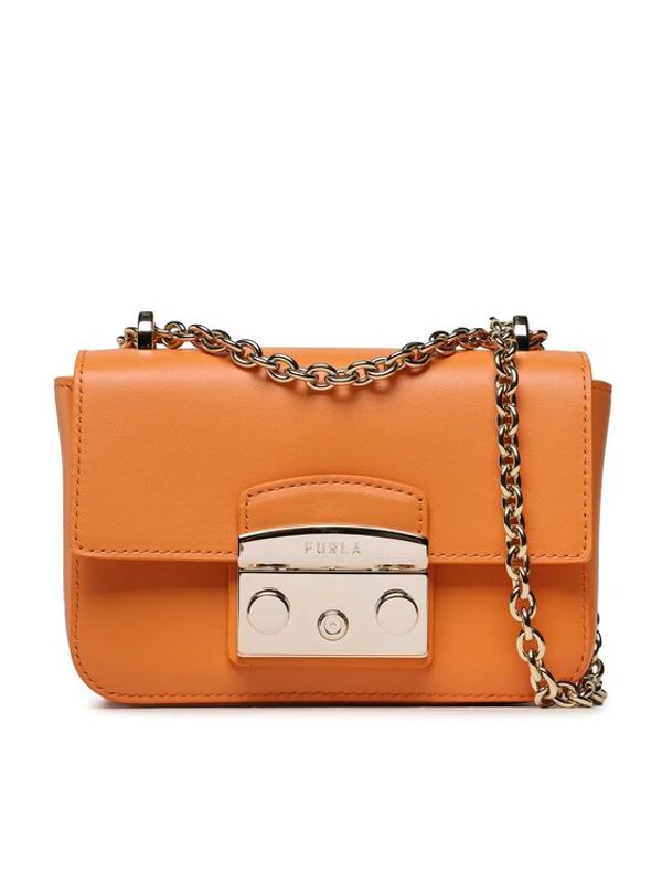 Furla Furla Дамска чанта Metropolis WB00828-AX0733-2024S-1-007-20-BG-B Оранжев