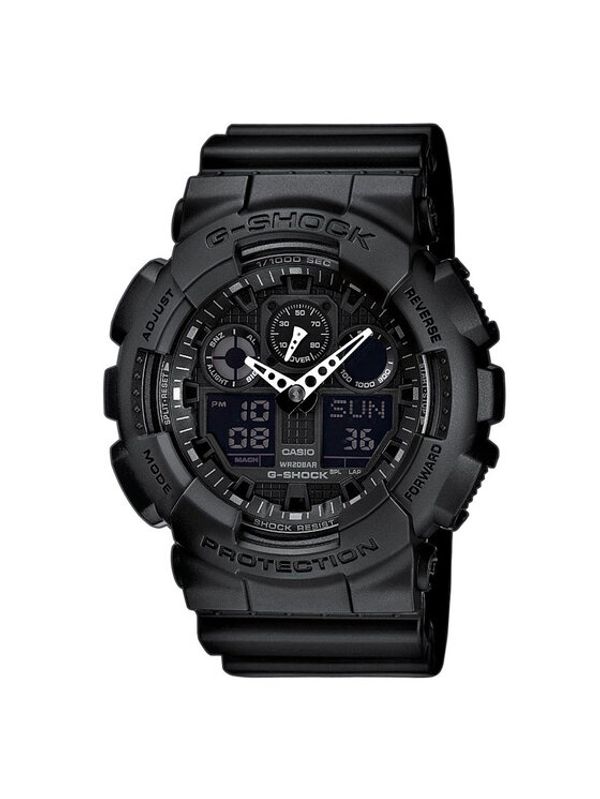 G-Shock G-Shock Часовник GA-100-1A1ER Черен