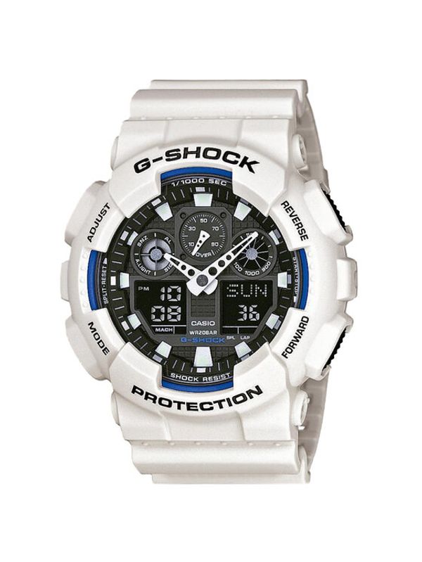 G-Shock G-Shock Часовник GA-100B-7AER Бял