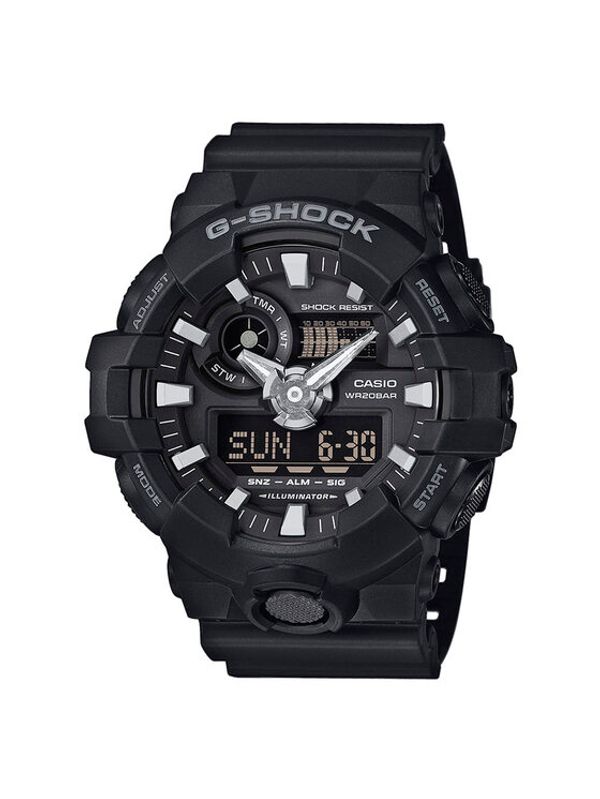 G-Shock G-Shock Часовник GA-700-1BER Черен