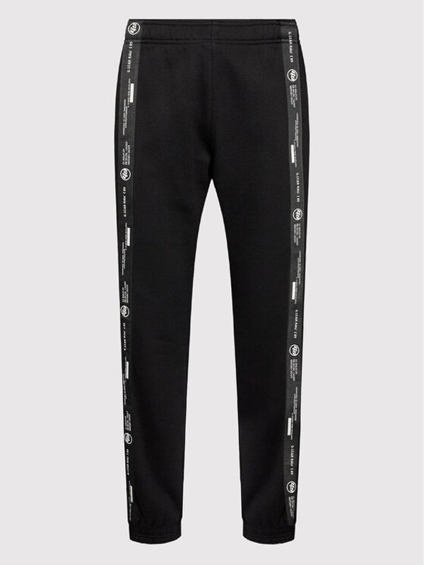 G-Star Raw G-Star Raw Долнище анцуг Tape D21520-C988-6484 Черен Relaxed Fit
