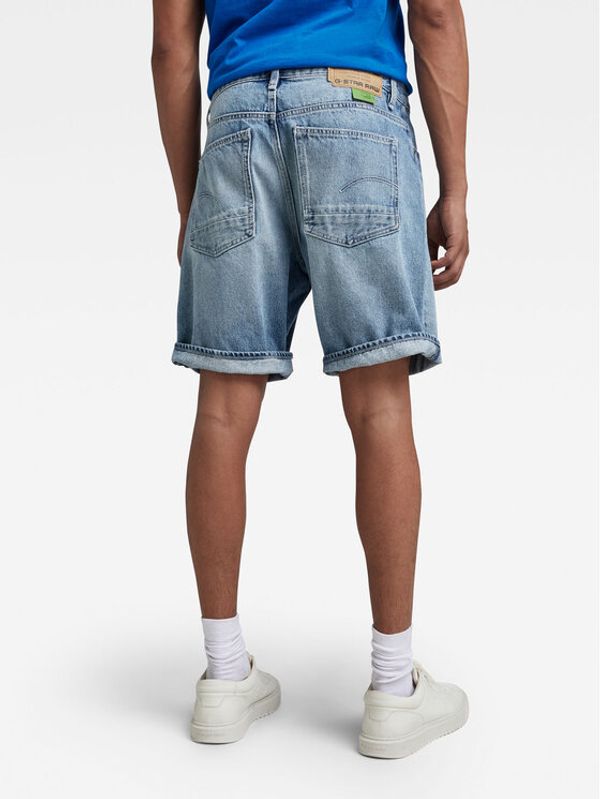 G-Star Raw G-Star Raw Дънкови шорти D20776-D317-C947 Син Regular Fit