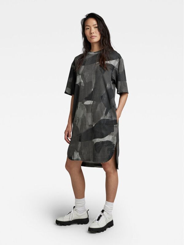 G-Star Raw G-Star Raw Ежедневна рокля D22841-C338-D976 Сив Boxy Fit