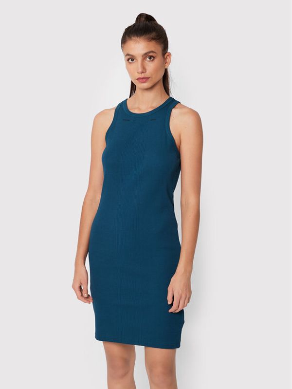 G-Star Raw G-Star Raw Ежедневна рокля Engineered Rib D21384-C678-1861 Син Slim Fit