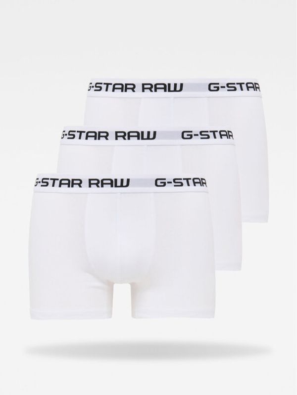 G-Star Raw G-Star Raw Комплект 3 чифта боксерки D03359-2058-6008 Бял