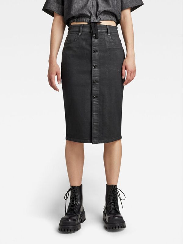 G-Star Raw G-Star Raw Пола тип молив D19384-B479-D360 Черен Slim Fit