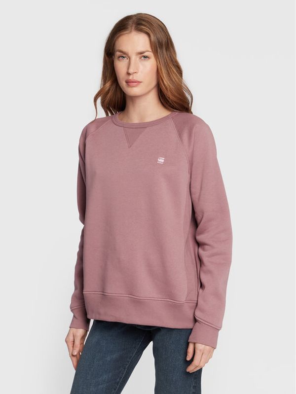 G-Star Raw G-Star Raw Суитшърт Premium Core D21253-C235-D310 Виолетов Straight Fit