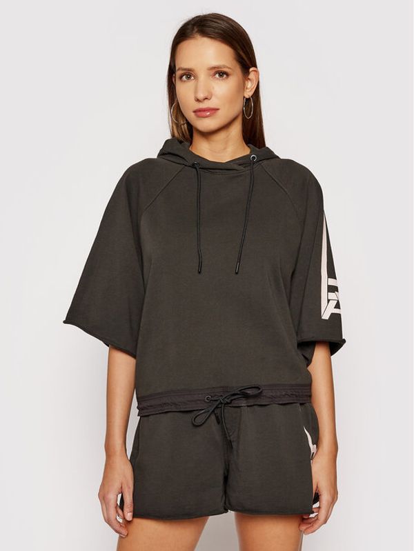 G-Star Raw G-Star Raw Суитшърт Stripe Print D19803-A970-976 Сив Loose Fit