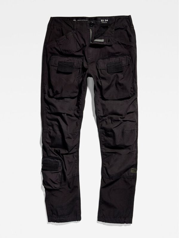 G-Star Raw G-Star Raw Текстилни панталони D19756-D385-B564 Черен Regular Fit