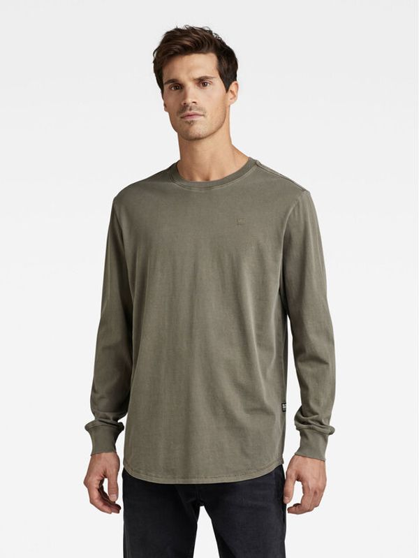 G-Star Raw G-Star Raw Тениска с дълъг ръкав D16397-2653-C982 Зелен Regular Fit
