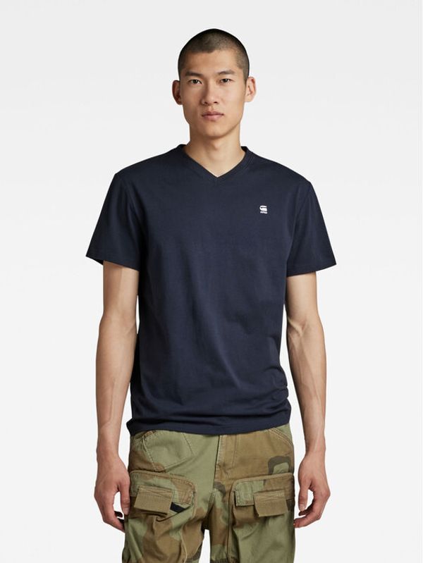 G-Star Raw G-Star Raw Тишърт D16412-336-C742 Тъмносин Regular Fit