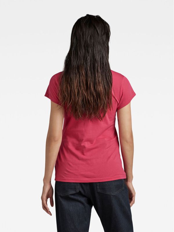 G-Star Raw G-Star Raw Тишърт D21314-4107-7178 Розов Regular Fit