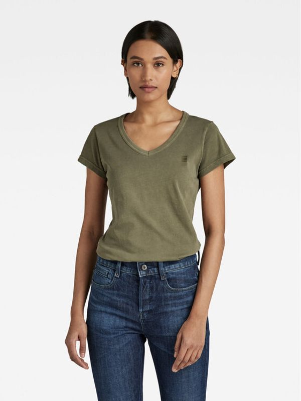 G-Star Raw G-Star Raw Тишърт D21314-B059-B681 Зелен Slim Fit