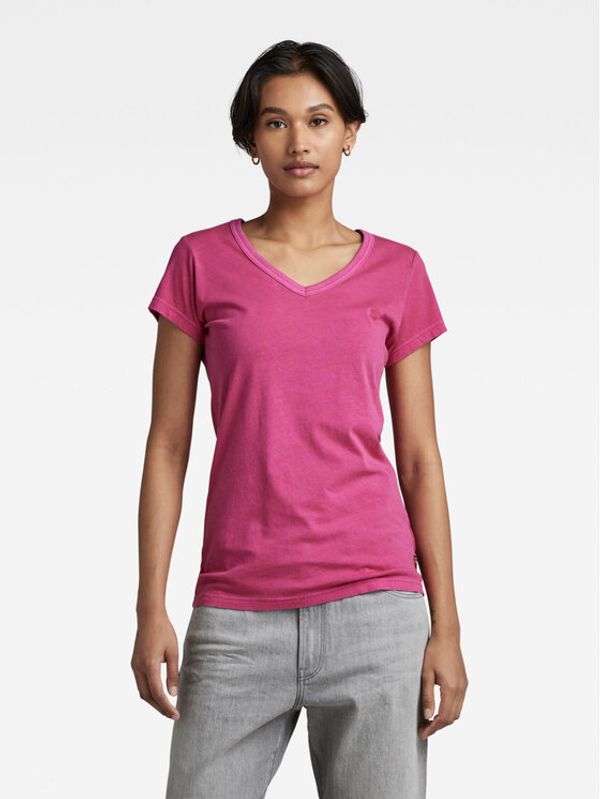 G-Star Raw G-Star Raw Тишърт D21314-B059-D827 Розов Slim Fit