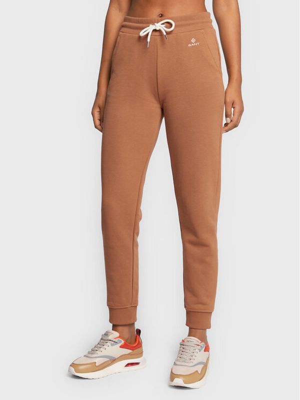 Gant Gant Долнище анцуг Lock Up 4204911 Кафяв Slim Fit