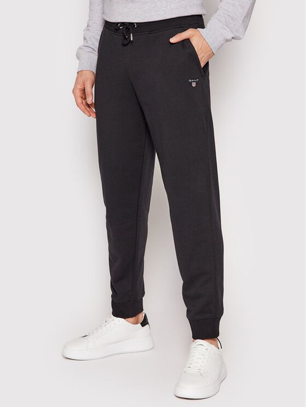 Gant Gant Долнище анцуг Original 2049009 Черен Regular Fit
