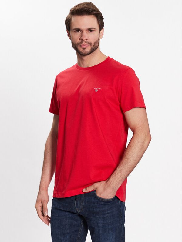 Gant Gant Тишърт Original 234100 Червен Regular Fit