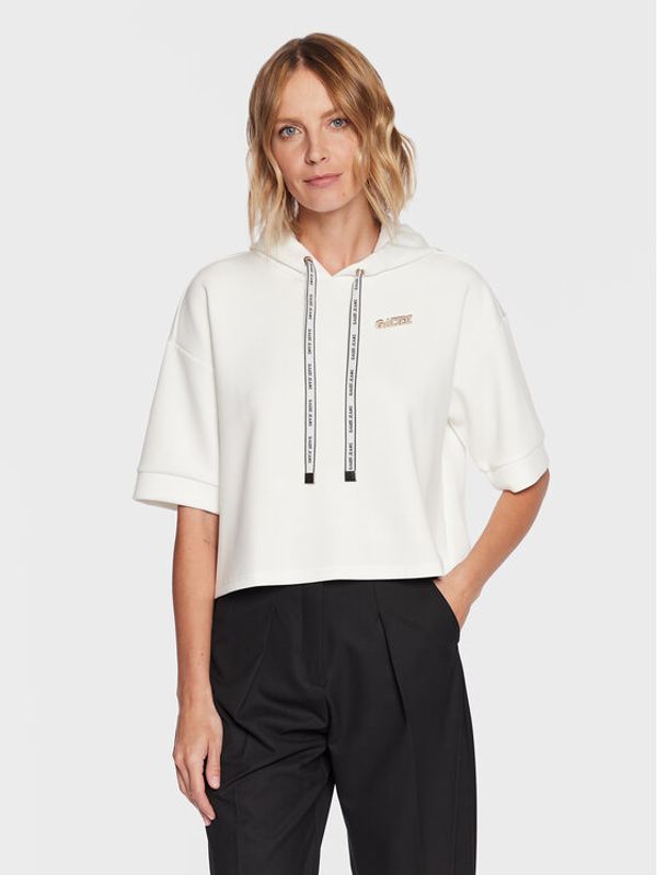 Gaudi Gaudi Jeans Суитшърт 311BD64021 Екрю Relaxed Fit