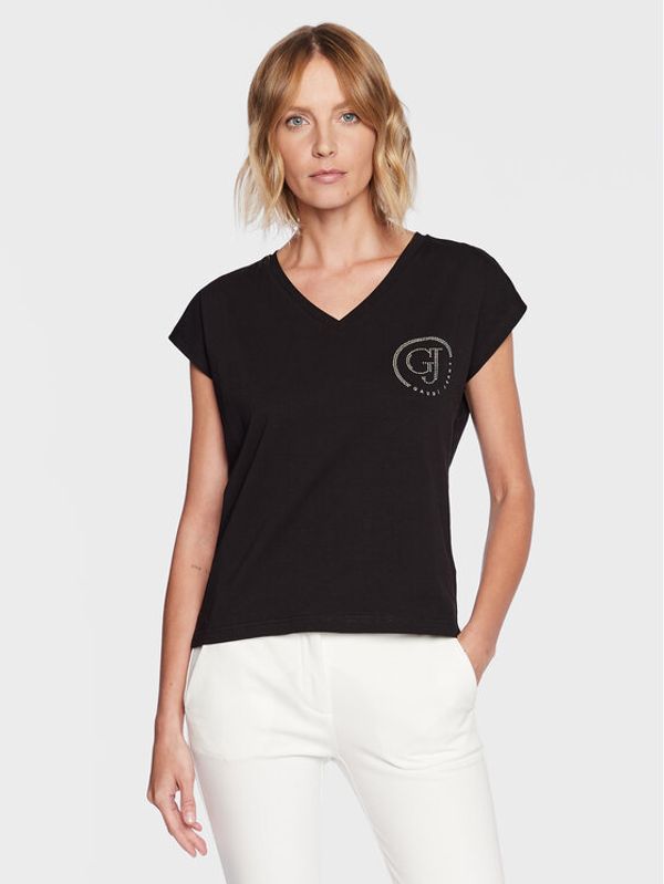 Gaudi Gaudi Jeans Тишърт 311BD64056 Черен Regular Fit