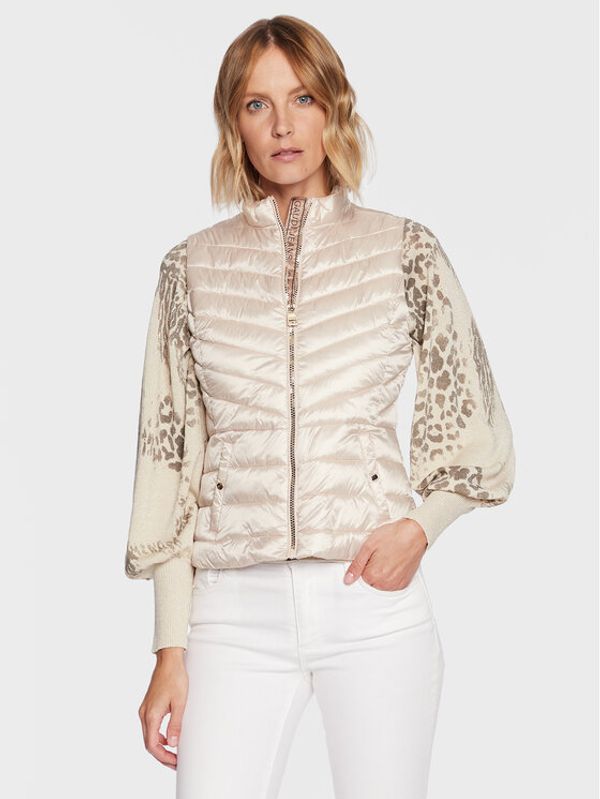 Gaudi Jeans Gaudi Jeans Елек 311BD35003 Бежов Slim Fit