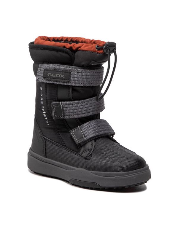 Geox Geox Апрески J Bunshee Pg B Abx B J26D8B 0FUME C9BN6 S Черен