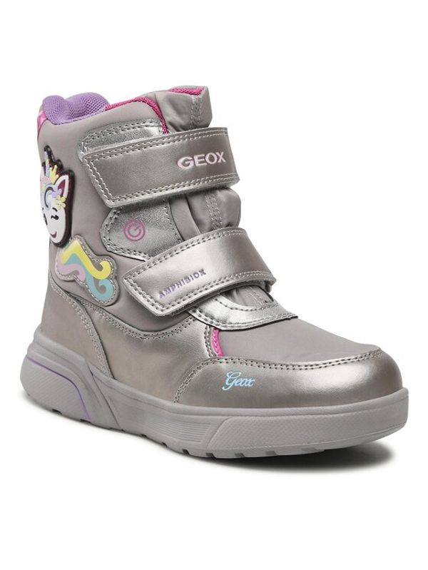 Geox Geox Апрески J Sveggen G.B Abx A J268AA 0FUNF C1A8N D Сребрист