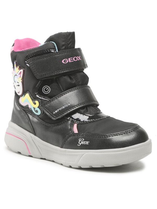 Geox Geox Апрески J Sveggen G.B Abx A J268AA 0FUNF C9240 D Черен