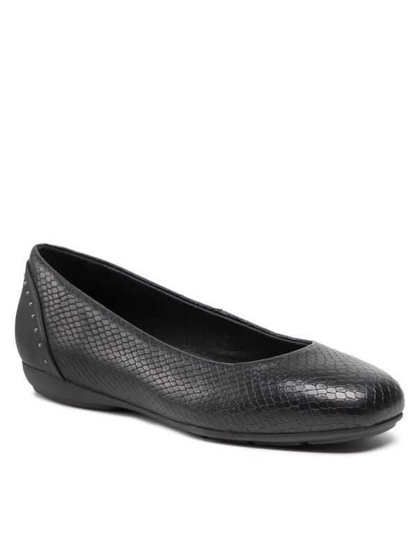 Geox Geox Балеринки D Annytah A D167NA 041BC C9999 Черен