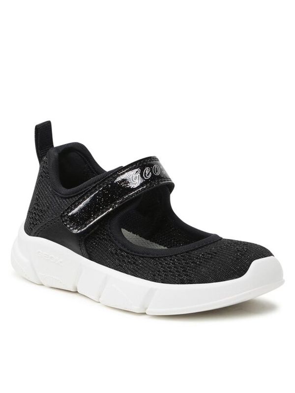 Geox Geox Балеринки J Aril Girl J35DLF07QBCC9999 M Черен