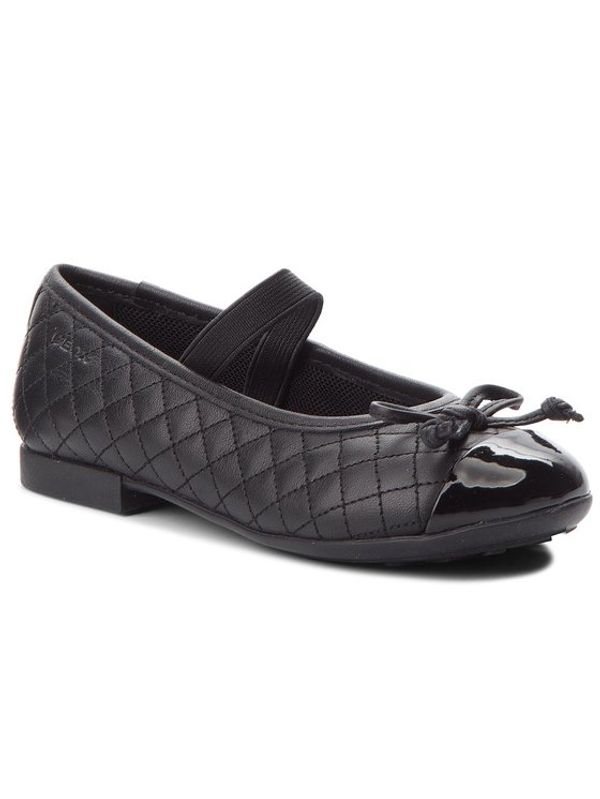 Geox Geox Балеринки J Plie' B J5455B 08502 C9999 M Черен