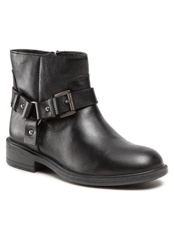 Geox Geox Боти D Catria G D26LQG 0TC43 C9999 Черен