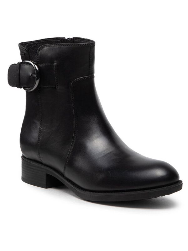 Geox Geox Боти D Felicity Np Abx B D26BLB 00043 C9999 Черен