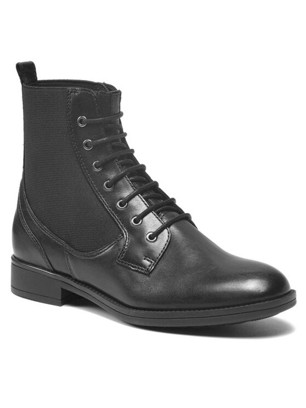 Geox Geox Боти D Jaylon 2 F D16QAF 00043 C9999 Черен