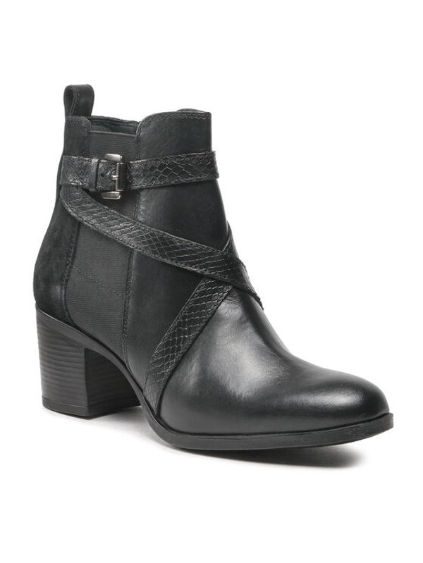 Geox Geox Боти D New Asheel B D26FSB 04341 C9999 Черен