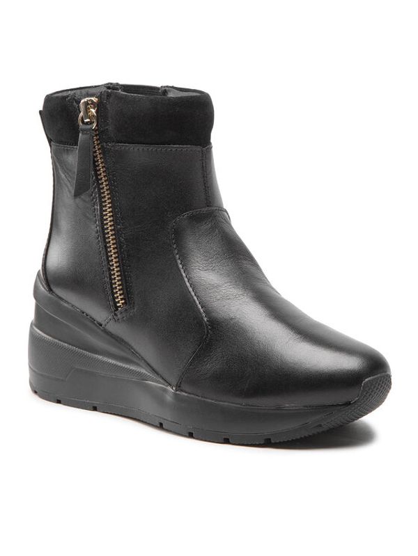 Geox Geox Боти D Zosma F D168LF 08522 C9999 Черен