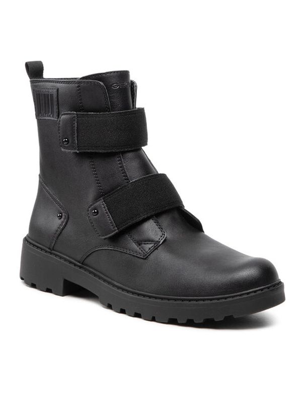 Geox Geox Ботуши J Casey G. A J2620A 000BC C9999 D Черен