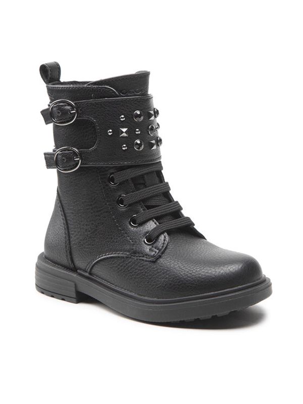 Geox Geox Ботуши J Eclair G. D J169QD 000BU C9997 S Черен