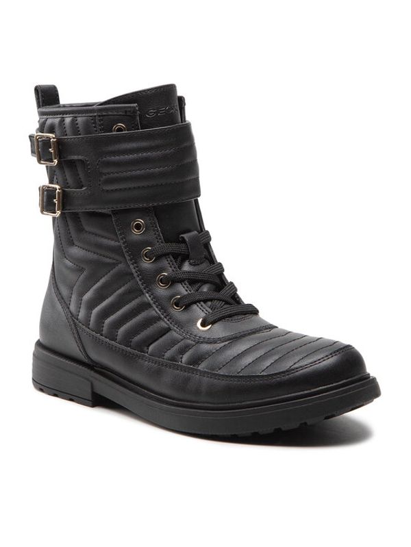 Geox Geox Ботуши J Eclair G. H J269QH 000BC C9999 D Черен
