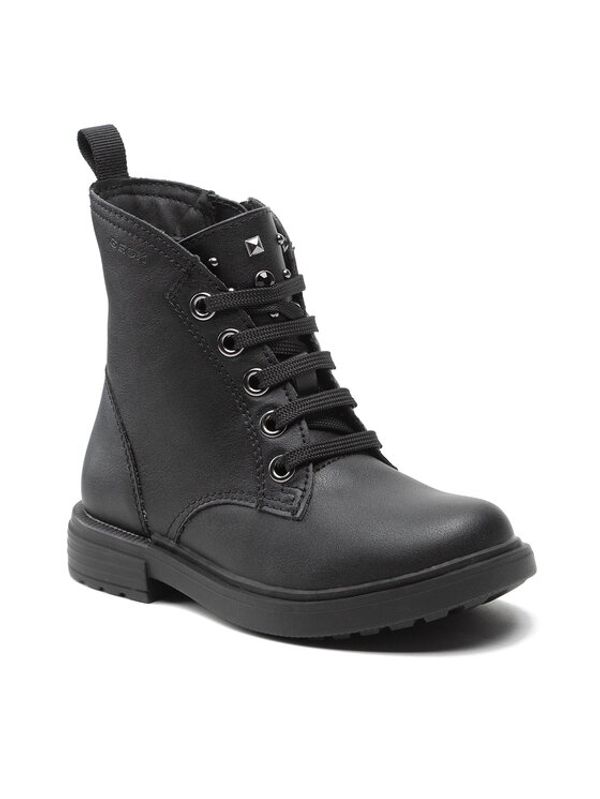 Geox Geox Ботуши J Eclair G. I J169QI 000BC C9997 S Черен