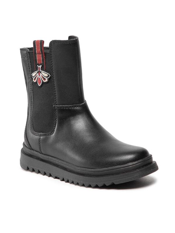 Geox Geox Ботуши J Gillyjaw G. D J267XD 000BC C9999 S Черен