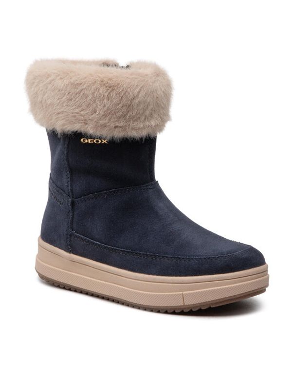 Geox Geox Ботуши J Rebecca G. Wpf B J26CVB 00022 C4021 S Тъмносин