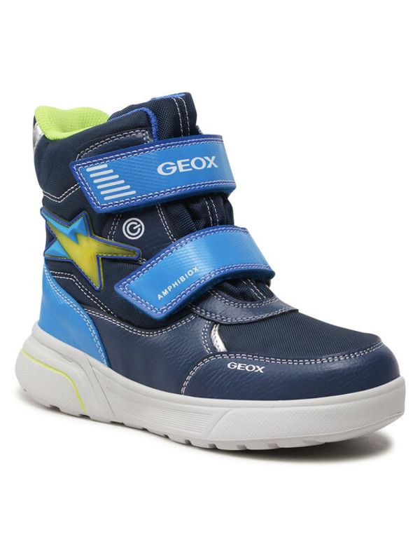 Geox Geox Ботуши J Sveggen B. B Abx J267UC 0FUFE C0693 D Син