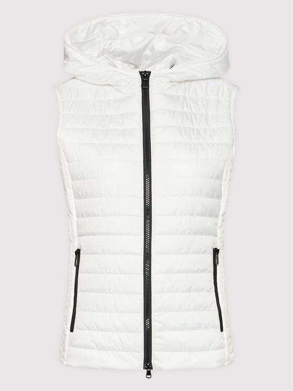 Geox Geox Елек Ascythia W2523C T2920 F2128 Бял Regular Fit