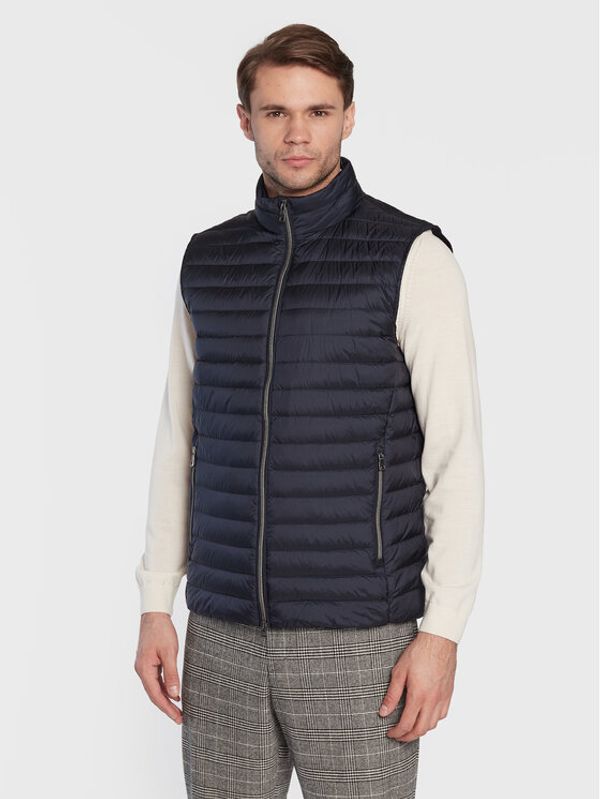 Geox Geox Елек Dereck M2625C T2562 F1624 Тъмносин Regular Fit