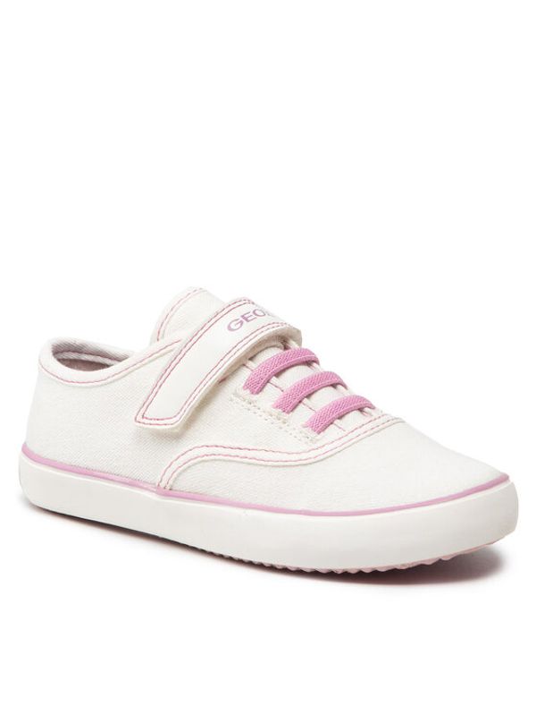 Geox Geox Гуменки J Gisli G. A J254NA 00010 C0406 S Бял