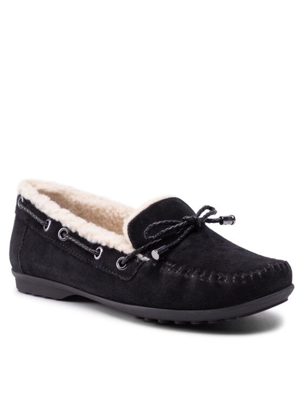 Geox Geox Мокасини D Elidia B D162TB 022BC C9999 Черен